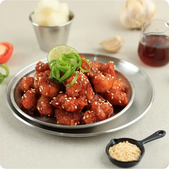 간장마늘치킨  Soy Garlic Chicken